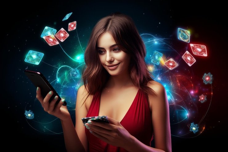 Mobile app dashboard showing live games and payment options